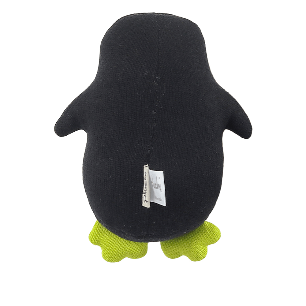 Pluchi Snowy Penguin- Cotton Knitted Stuffed Soft Toy