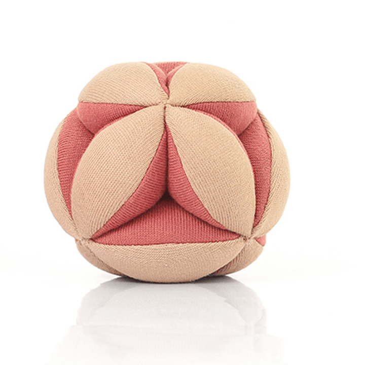Pluchi Flower Rattle Ball - Cotton Knitted Stuffed Soft Toy