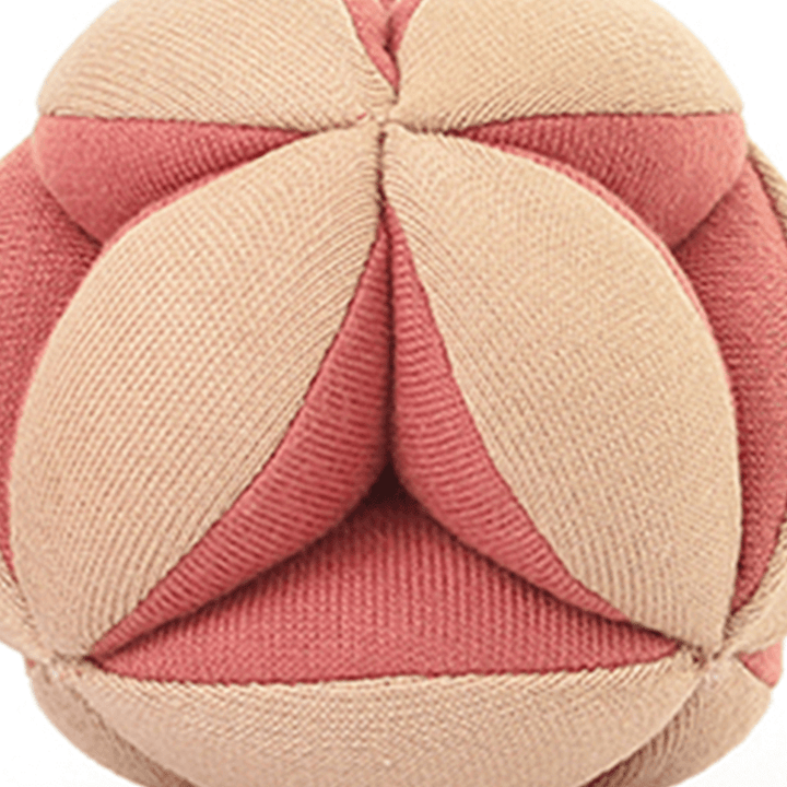 Pluchi Flower Rattle Ball - Cotton Knitted Stuffed Soft Toy