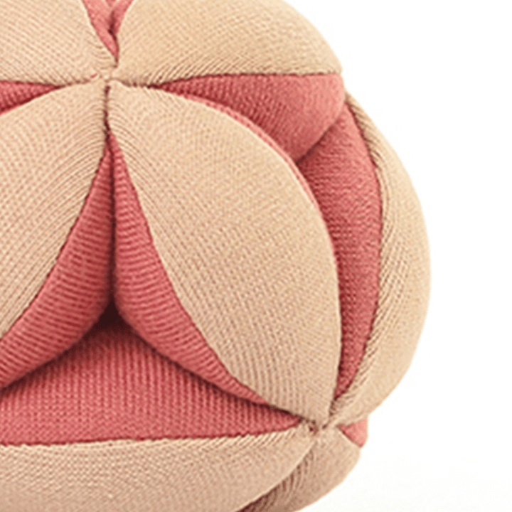 Pluchi Flower Rattle Ball - Cotton Knitted Stuffed Soft Toy
