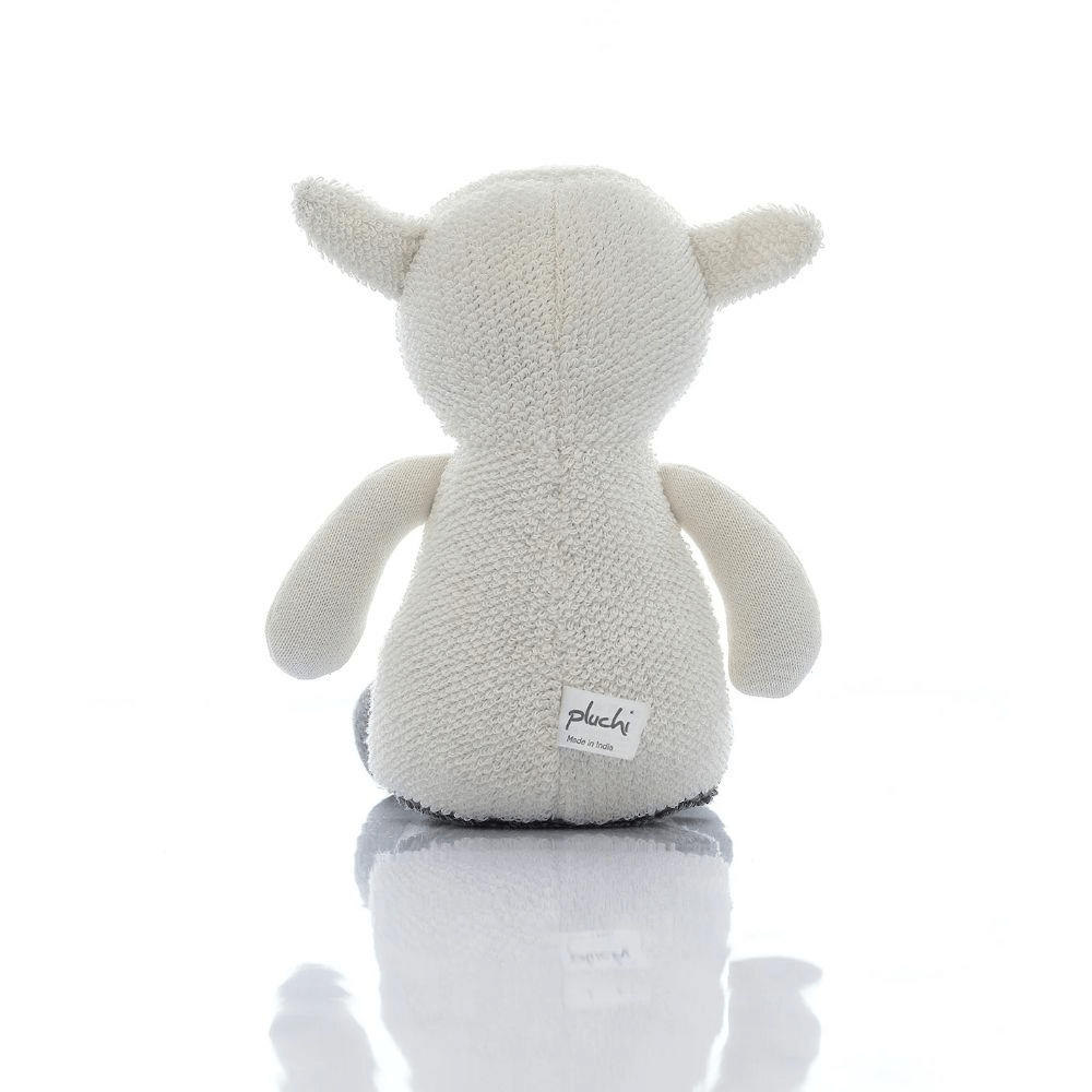 Pluchi Lazy Lamb Cotton Knitted Soft Toy