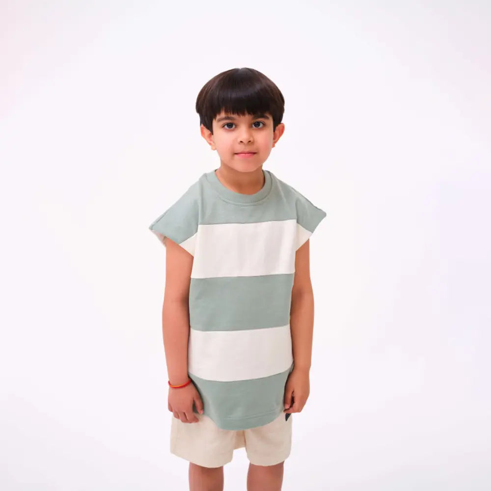 Krawl Kids Summer Tank - Green