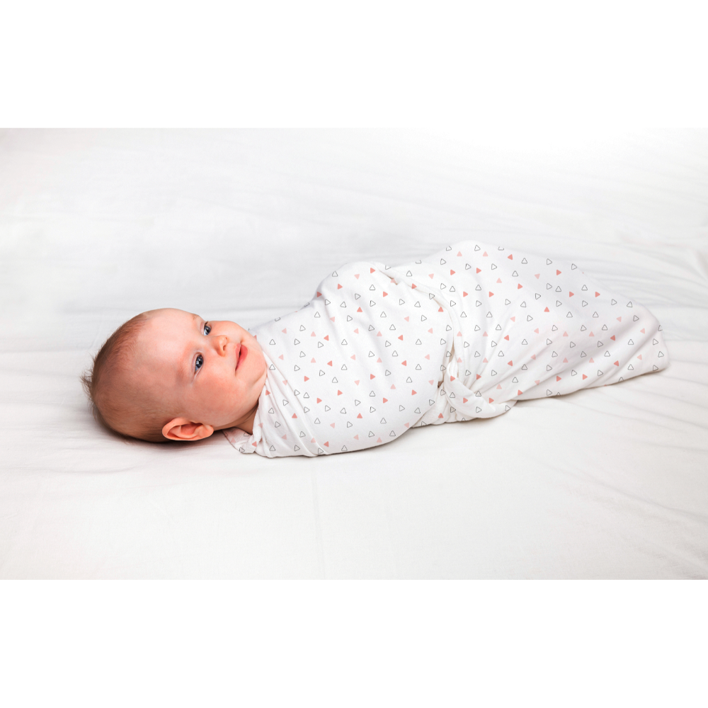 The White Cradle Swaddle Wrap - 100% Organic Cotton