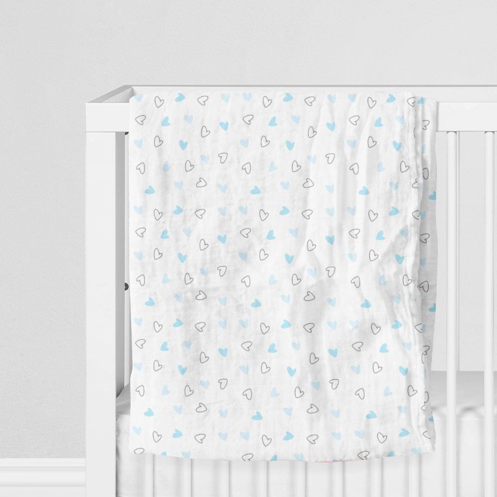 The White Cradle Swaddle Wrap - 100% Organic Cotton