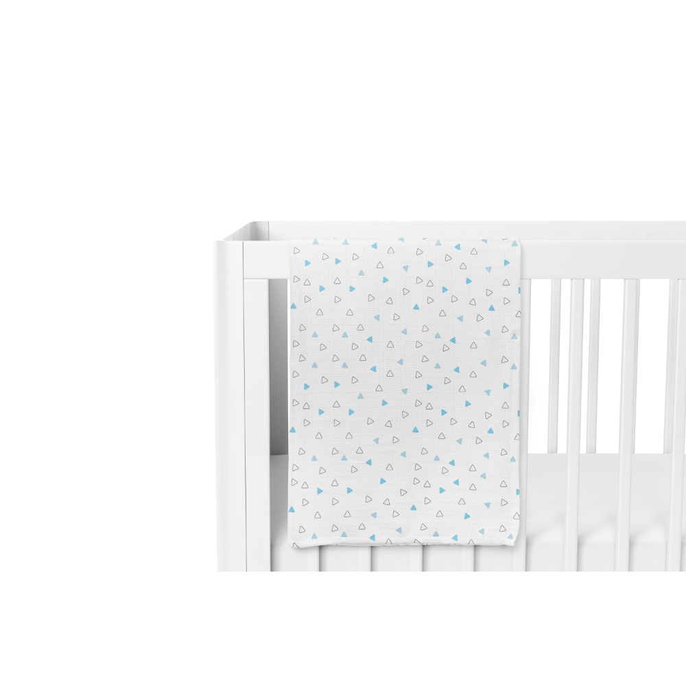 The White Cradle Swaddle Wrap - 100% Organic Cotton