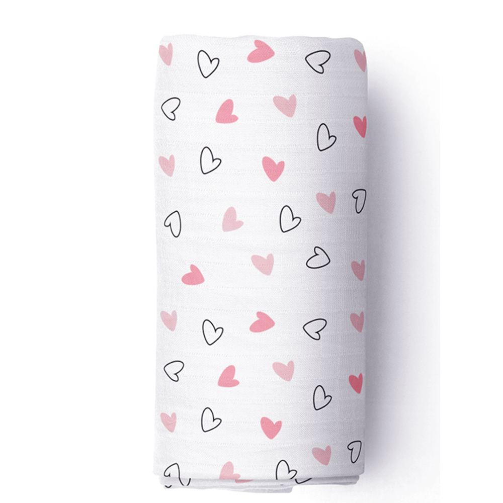 The White Cradle Swaddle Wrap - 100% Organic Cotton