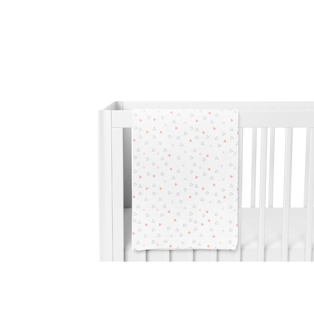 The White Cradle 100% Organic Cotton Baby Swaddle (Pack of 2)