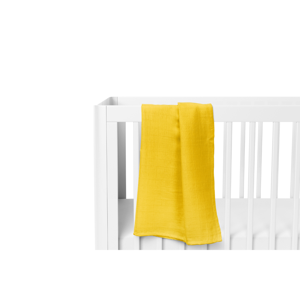 The White Cradle 100% Organic Cotton Swaddle Wrap (Pack of 3)