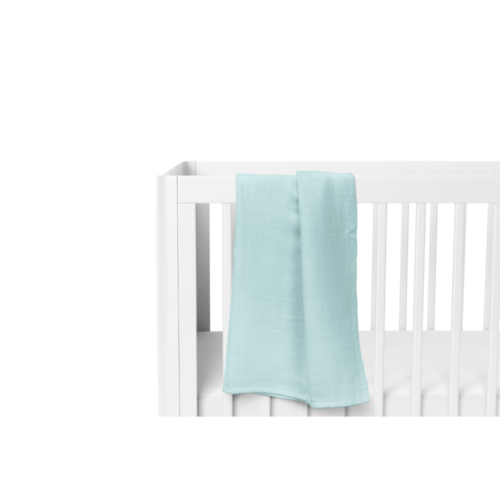 The White Cradle Swaddle Wrap - 100% Organic Cotton