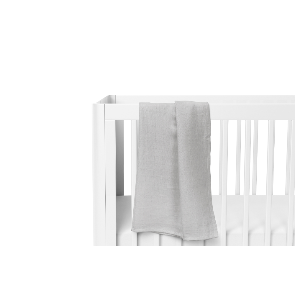 The White Cradle 100% Organic Cotton Swaddle Wrap (Pack of 3)