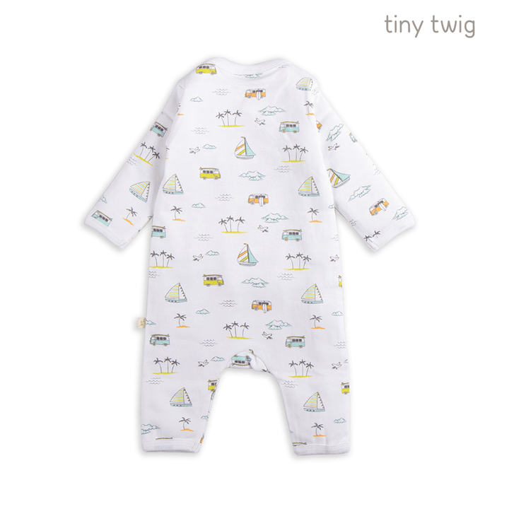 Tiny Twig Snapsuit Sail Boat