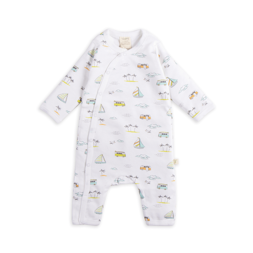 Tiny Twig Snapsuit Sail Boat