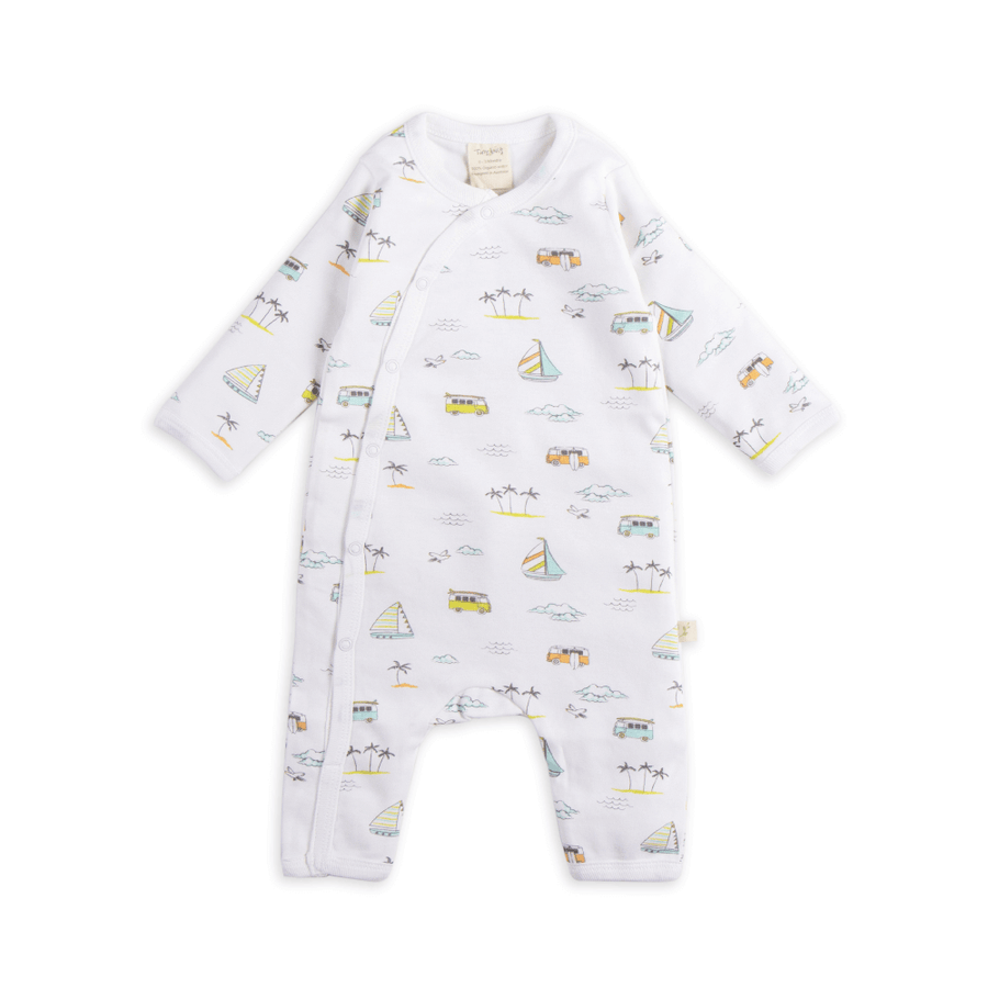 Tiny Twig Snapsuit Sail Boat