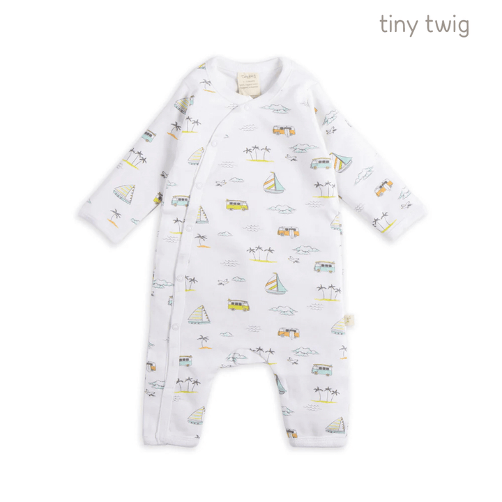 Tiny Twig Snapsuit Sail Boat