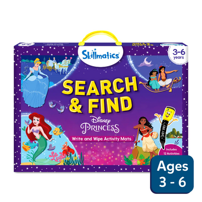 Skillmatics Preschool Learning Activity - Search and Find Disney Princess