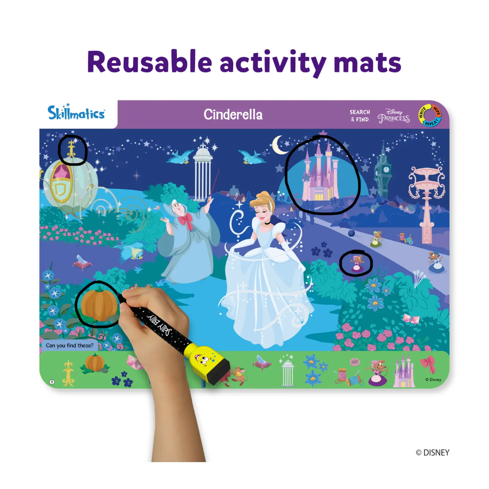 Skillmatics Preschool Learning Activity - Search and Find Disney Princess