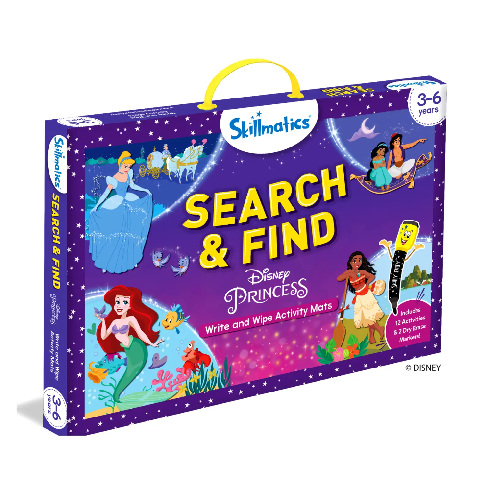 Skillmatics Preschool Learning Activity - Search and Find Disney Princess