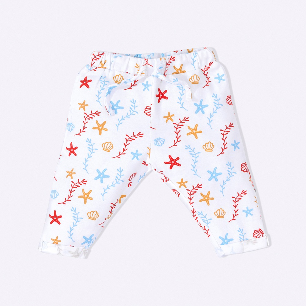 Cotton Bug Pants - Sea World (Set of 2)