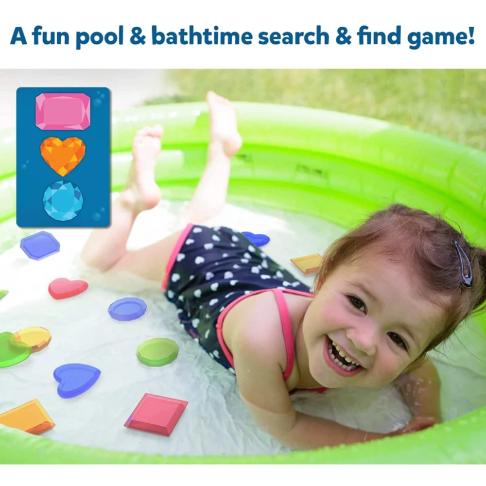 Skillmatics Seek & Splash Bath Toys - Search and Find Gem Game