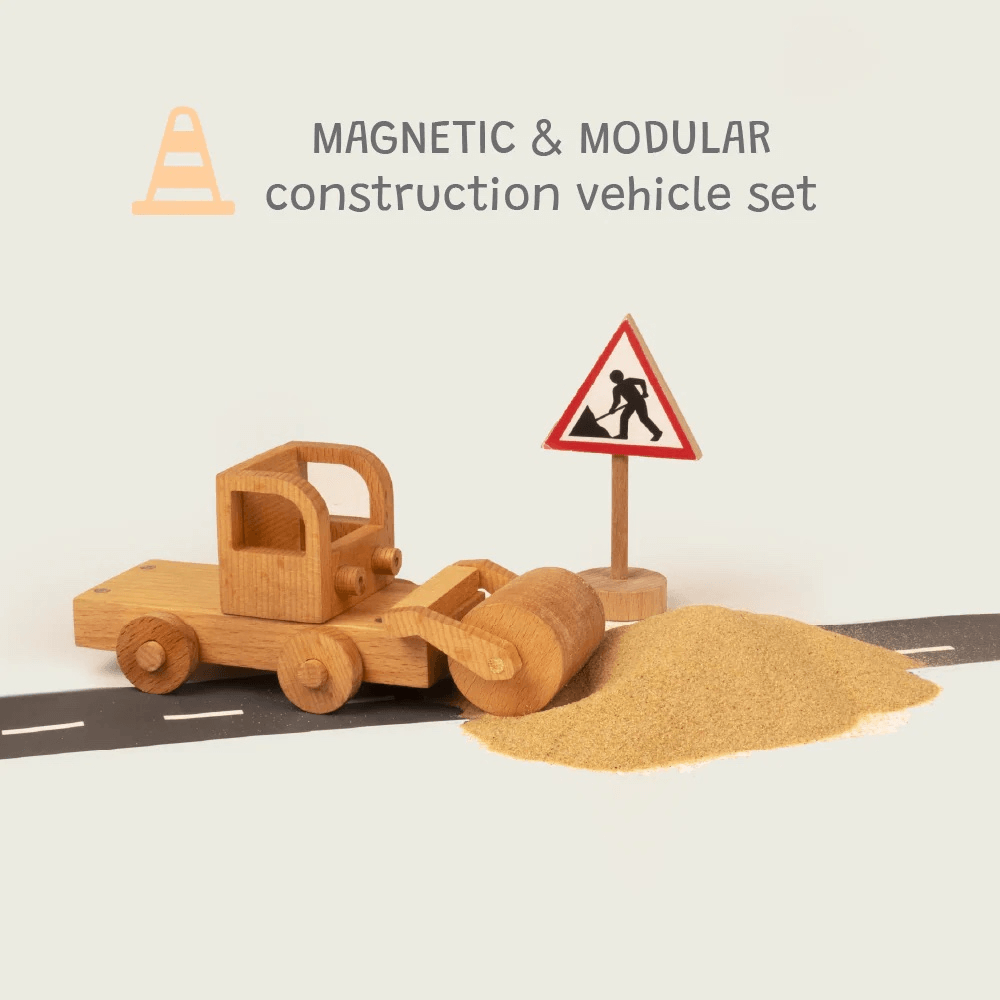 Jugo Play Magnetic Build-It Construction Vehicles