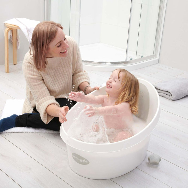 Toddler Bath White/Grey