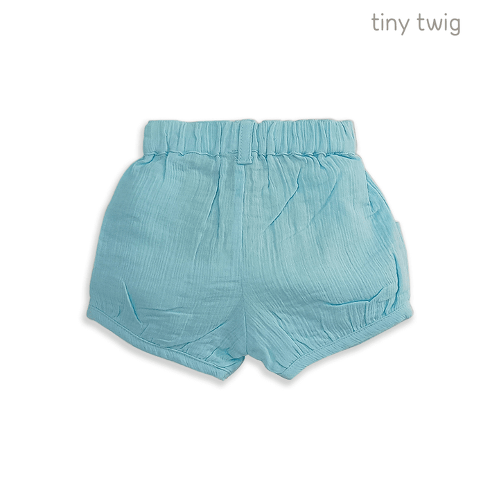 Tiny Twig Girls Shorts Soft Blue