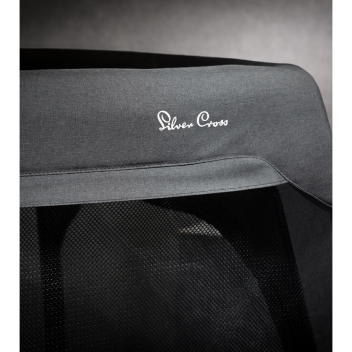 Silver Cross Slumber Carbon 3-in-1 Travel Cot - Carbon