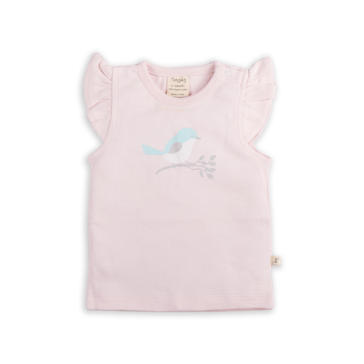 Tiny Twig Singlet Set Love Birds