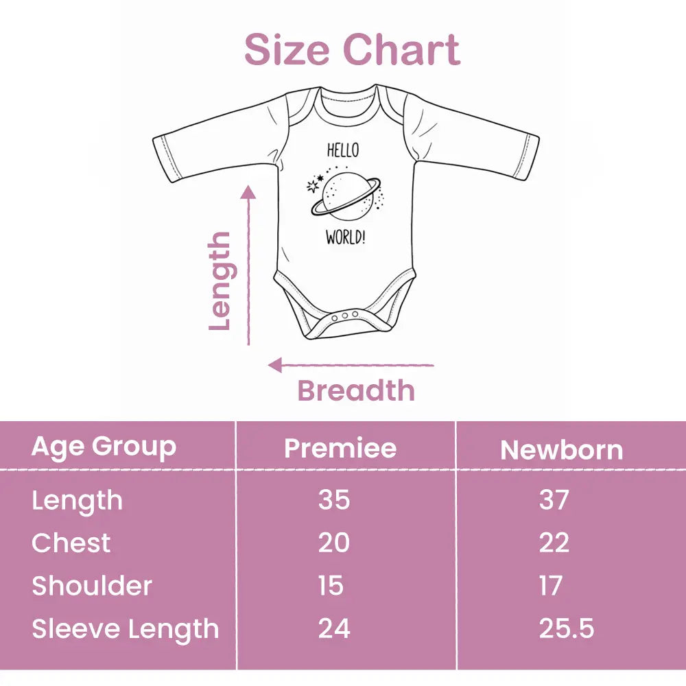 Prekies Newborn Baby Boy Essentials Gift Set - 10-Piece Hello World Print - Blue