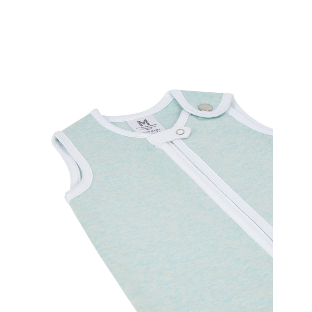 Malabar Baby Melange Wearable Baby Sleep Sack (Lightweight) - Mint