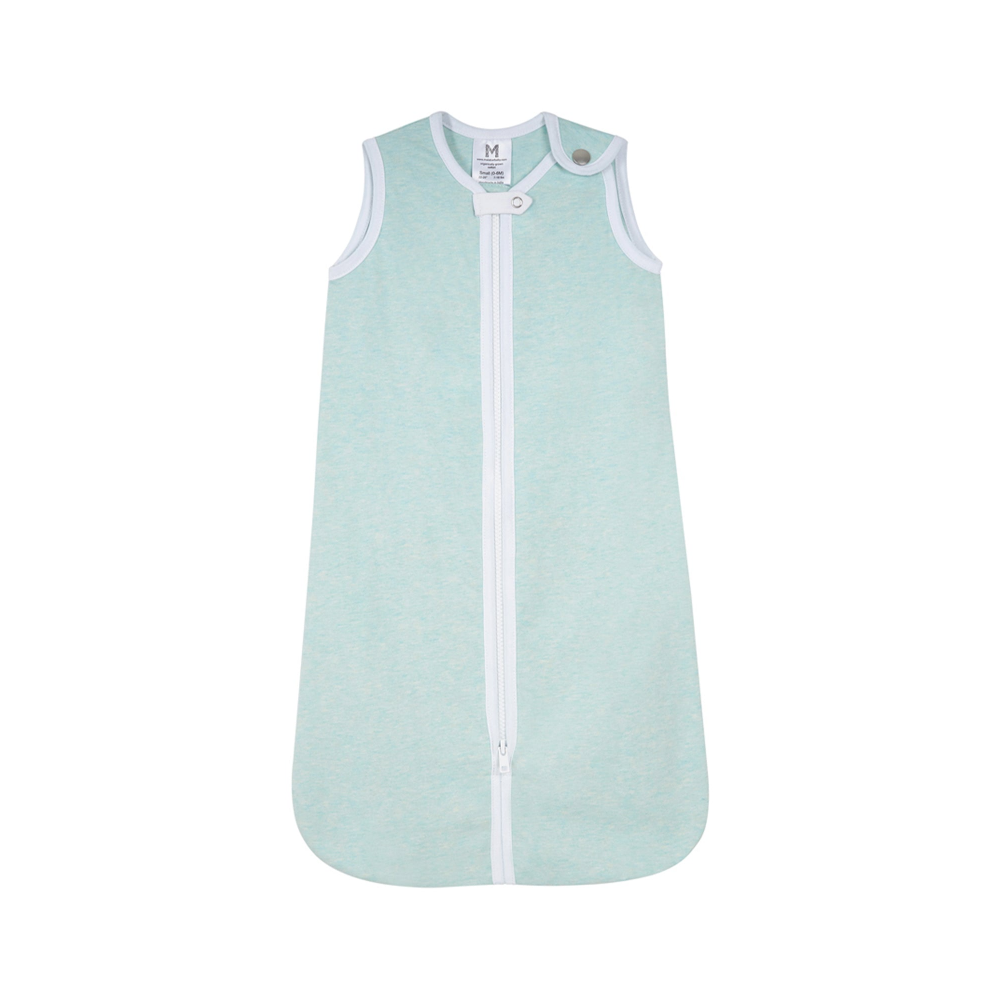 Malabar Baby Melange Wearable Baby Sleep Bag (Lightweight) - Mint