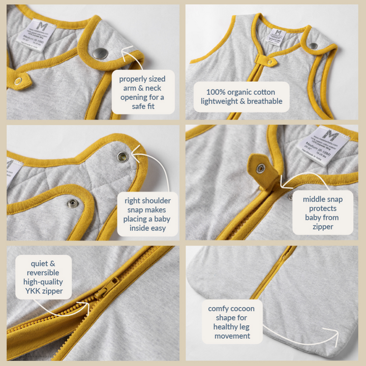 Malabar Baby Erawan Wearable Baby Sleep Sack - 0.6 TOG