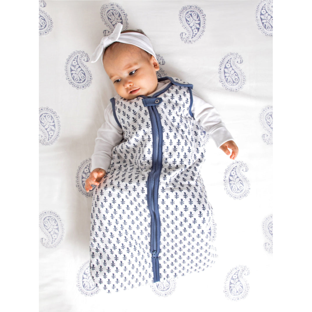 Malabar Baby Fort Blue Wearable Baby Sleep Sack - 2.2 TOG