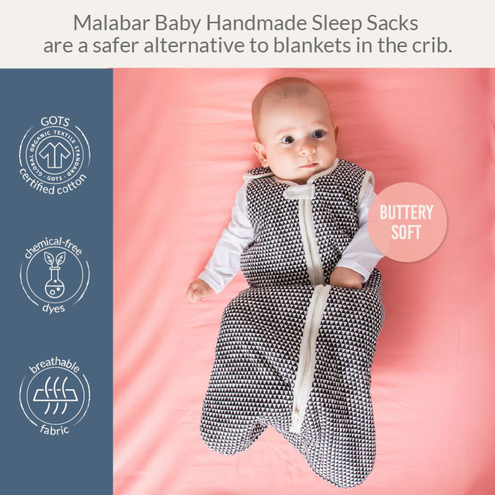 Malabar Baby Greenwich Wearable Baby Sleep Sack - 0.6 TOG