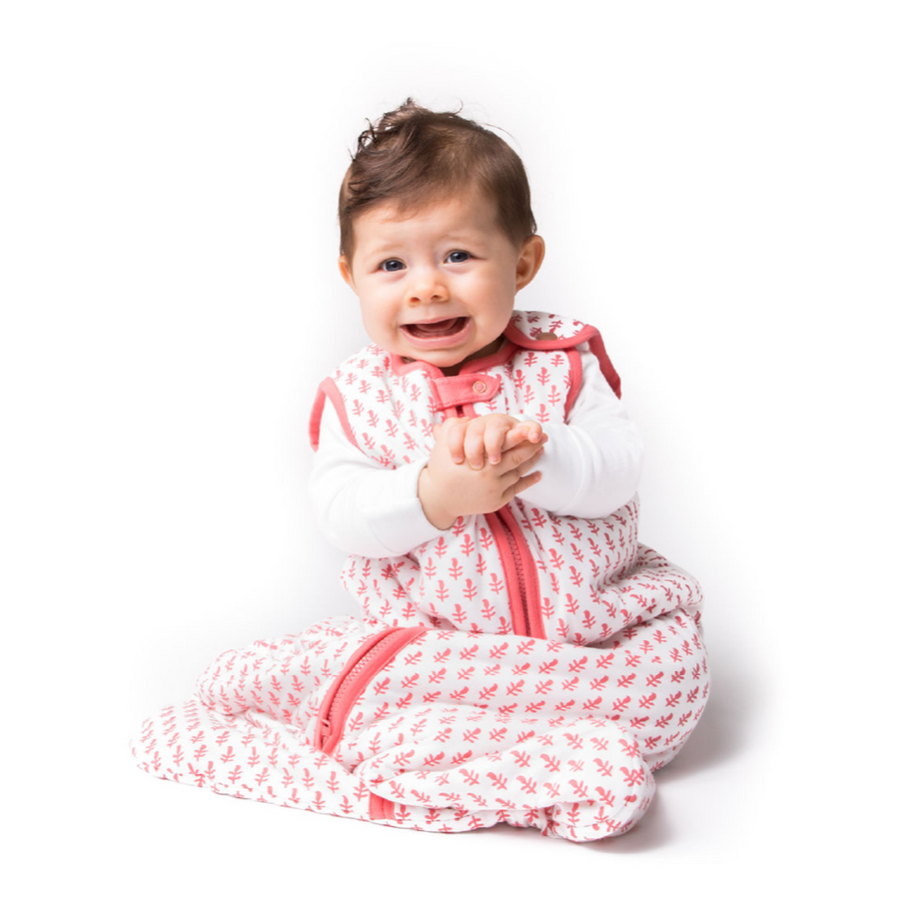 Malabar Baby Pink City Wearable Baby Sleep Sack - 0.6 TOG
