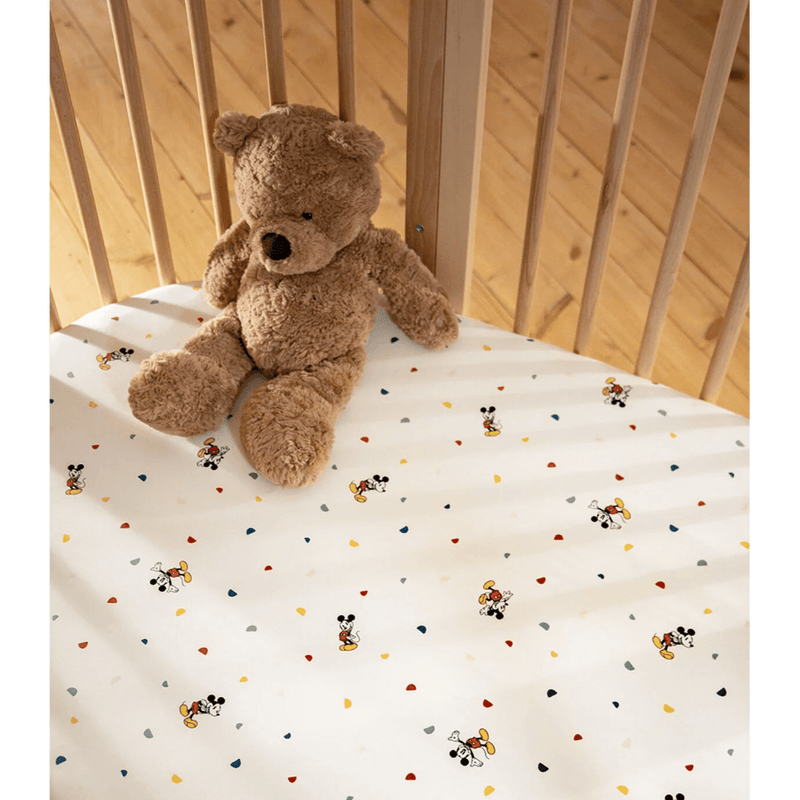 Stokke Sleepi Bed Fitted Sheet - Mickey Celebration