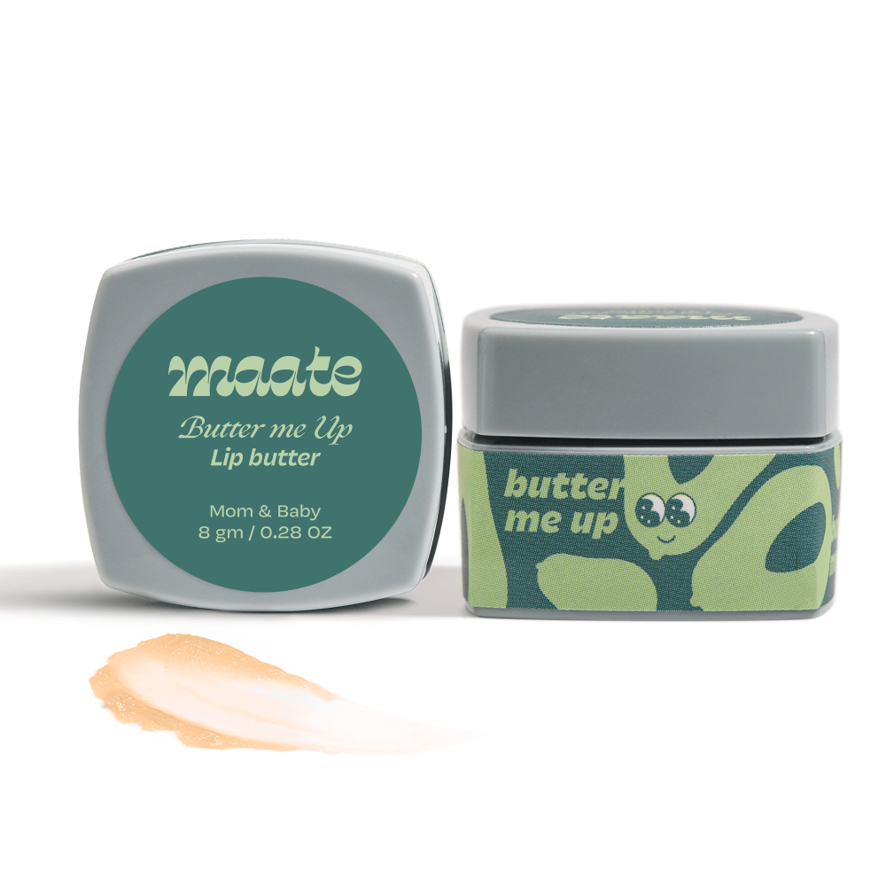 Maate Lip Butter 100% Natural, 8 gm (Pack of 2)