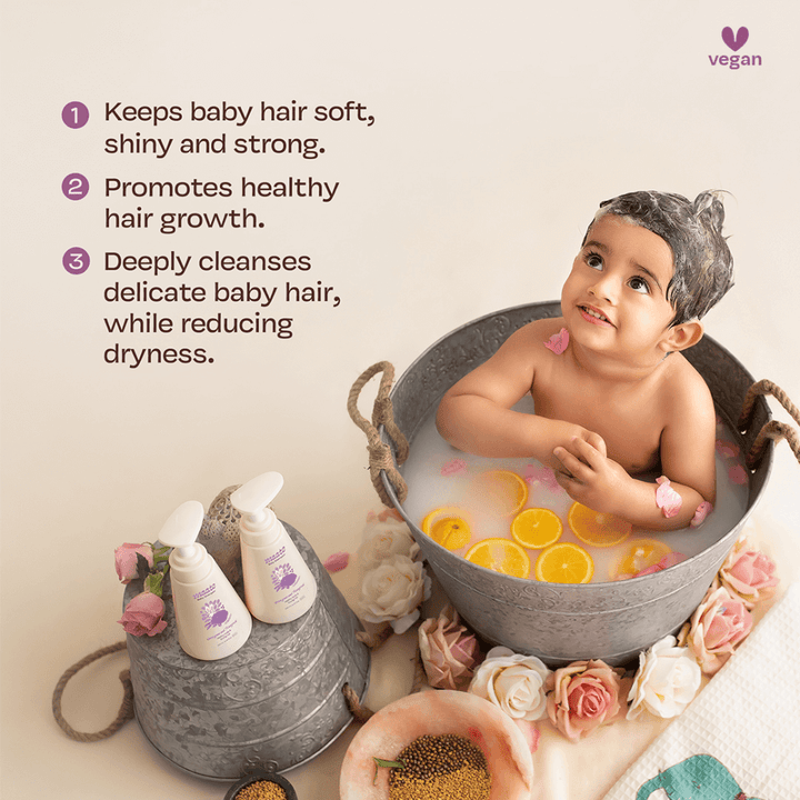 Maate Baby Daily Cleansing Baby Body Wash &amp; Baby Shampoo - 50 ml