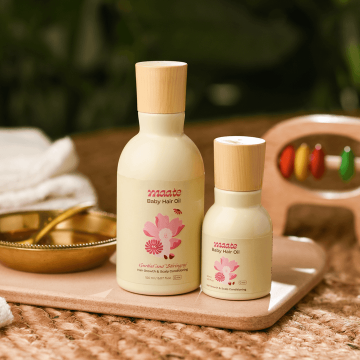 Maate Baby Hair Oil 100% Natural &amp; Vegan- 50 ml