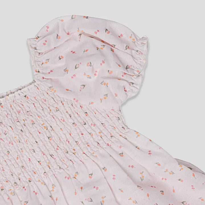 Tiny Twig Pretty in Pink Smock Dress