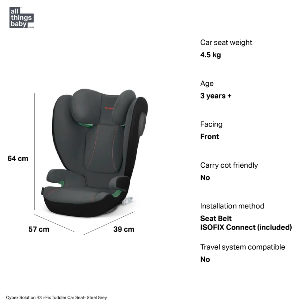 Cybex Solution B3 i-Fix Toddler Car Seat