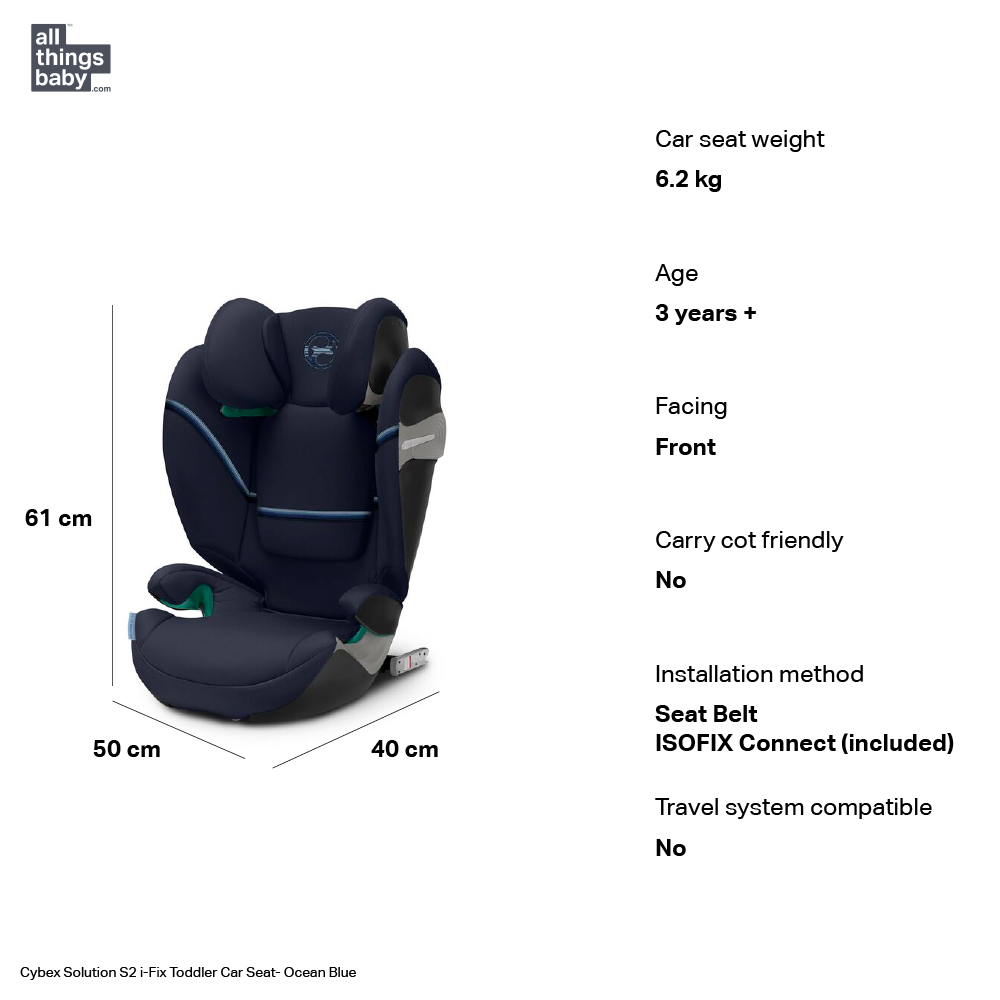 Cybex Solution S2 i-Fix Toddler Car Seat