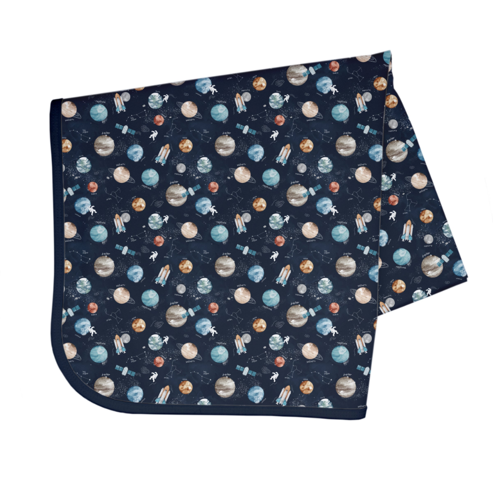 BapronBaby Splash Mat- Outer Space