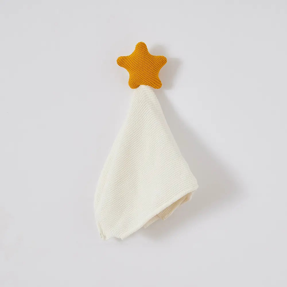 Annasimona Kids Star Knitted Cuddle Cloth
