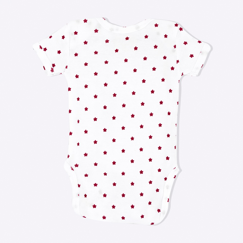 Cotton Bug Half Sleeves Romper Set of 3 - Stars