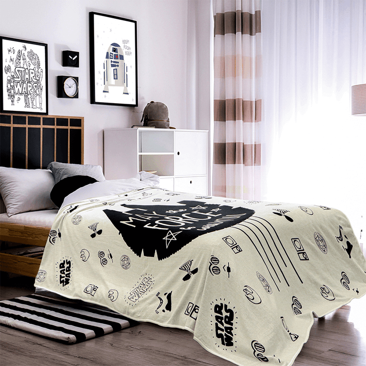 Pluchi Cotton Knitted Single Bed AC Blanket For Kids