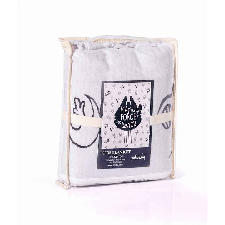 Pluchi Cotton Knitted Single Bed AC Blanket For Kids