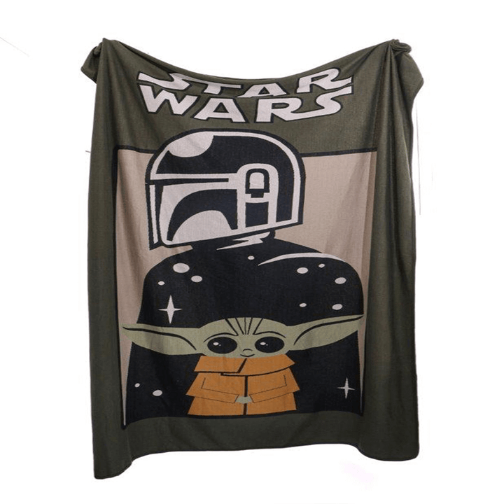 Pluchi Cotton Knitted Single Bed AC Blanket For Kids