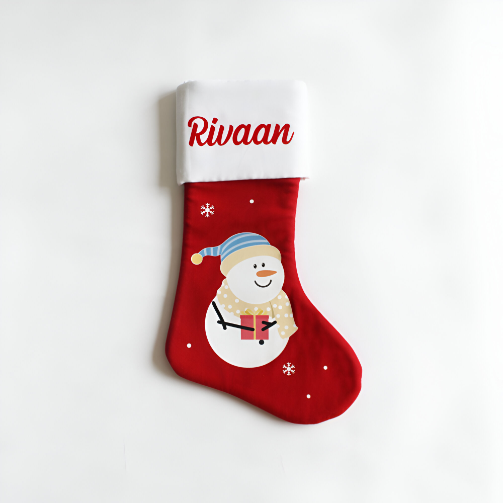 Snowman Stocking