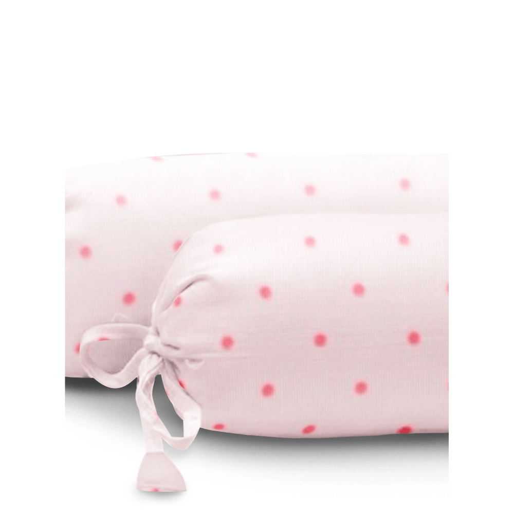 The Baby Atelier Organic Baby Bolster Cover Set - Printed